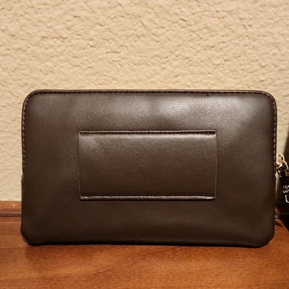 Steve Madden Dark Brown Clutch NIB - Picture 3 of 6